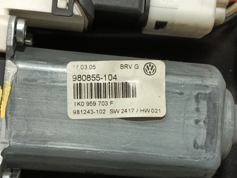 Recambio de elevalunas trasero izquierdo para volkswagen passat b6 (3c2) 2.0 tdi 16v referencia OEM IAM 3C5839461J  