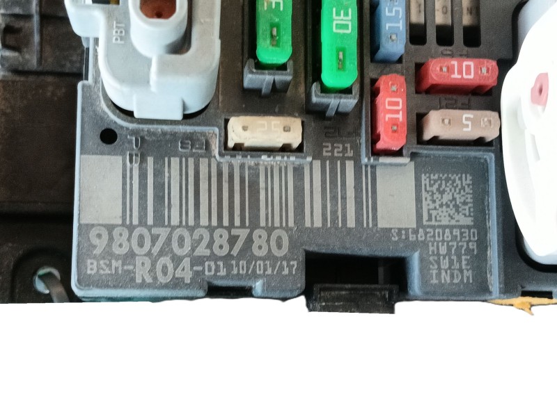 Recambio de bsm para peugeot partner tepee 1.6 bluehdi 100 referencia OEM IAM   