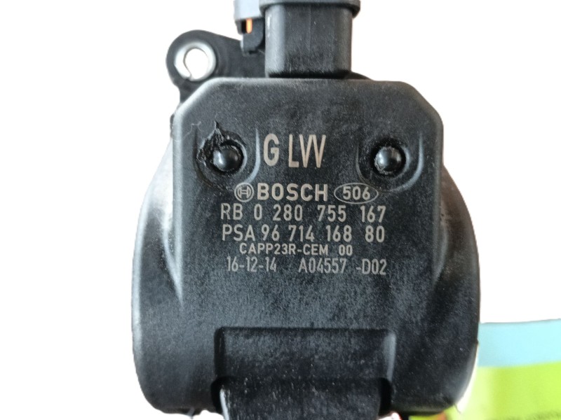 Recambio de pedal acelerador para peugeot partner tepee 1.6 bluehdi 100 referencia OEM IAM   