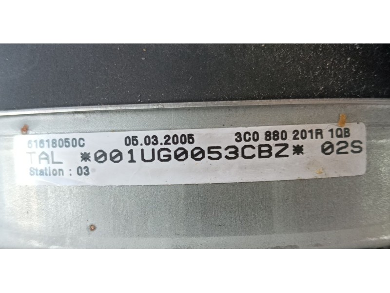 Recambio de airbag delantero izquierdo para volkswagen passat b6 (3c2) 2.0 tdi 16v referencia OEM IAM 3C0880201AR1QB  
