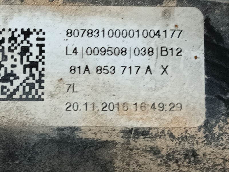 Recambio de aletin delantero izquierdo para audi q2 (gab, gag) 1.6 tdi referencia OEM IAM   