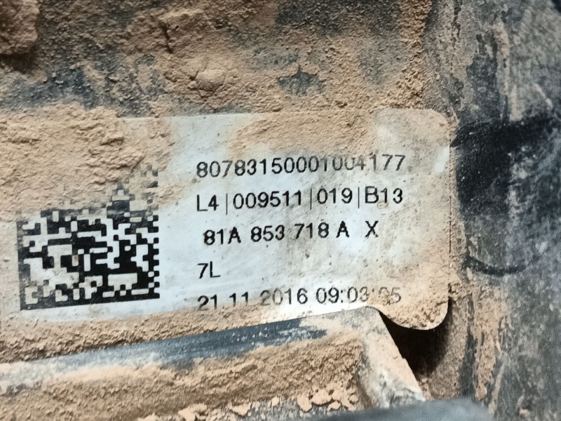 Recambio de aletin delantero derecho para audi q2 (gab, gag) 1.6 tdi referencia OEM IAM   