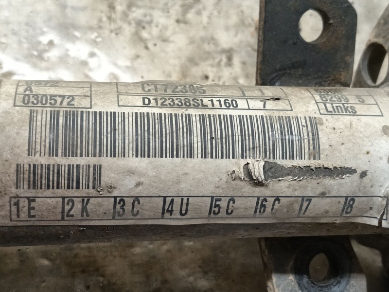 Recambio de amortiguador delantero izquierdo para ford fiesta vi (cb1, ccn) 1.0 ecoboost referencia OEM IAM 2037975 CT72385 