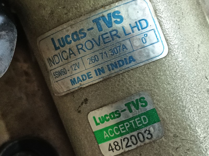 Recambio de motor limpia delantero para tata indica 1.4 elegance referencia OEM IAM  26071307A 