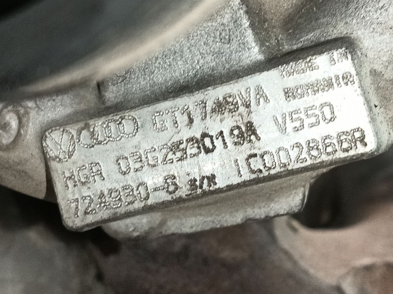 Recambio de turbocompresor para volkswagen passat b6 (3c2) 2.0 tdi 16v referencia OEM IAM 03G253010J  