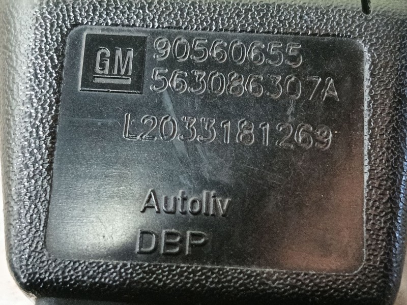 Recambio de enganche cinturon delantero izquierdo para opel astra g coupé (t98) 2.2 dti (f07) referencia OEM IAM 13132202  