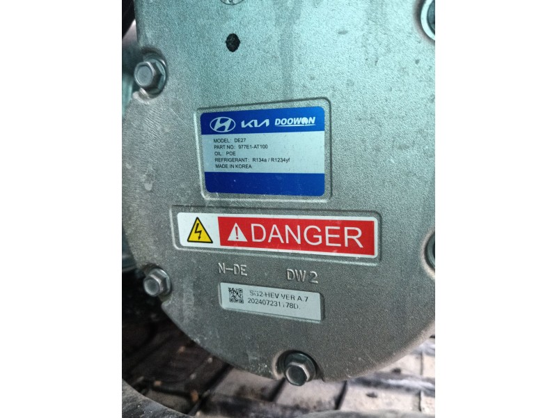 Recambio de compresor aire acondicionado para kia niro (c5p11) 1.6 hev referencia OEM IAM   