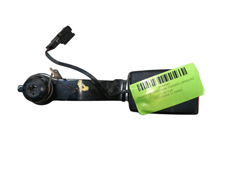 Recambio de enganche cinturon trasero derecho para ford kuga ii (dm2) 2.0 tdci referencia OEM IAM 1787124  