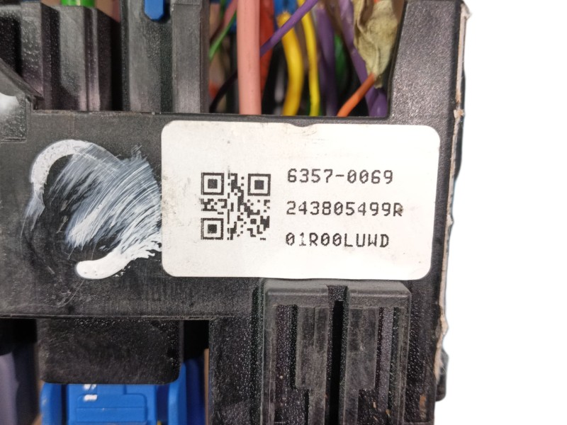 Recambio de caja reles / fusibles para nissan juke (f16_) 1.0 referencia OEM IAM  243805499R 