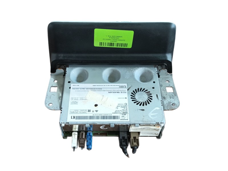 Recambio de sistema audio / radio cd para nissan juke (f16_) 1.0 referencia OEM IAM 259156PM1A  