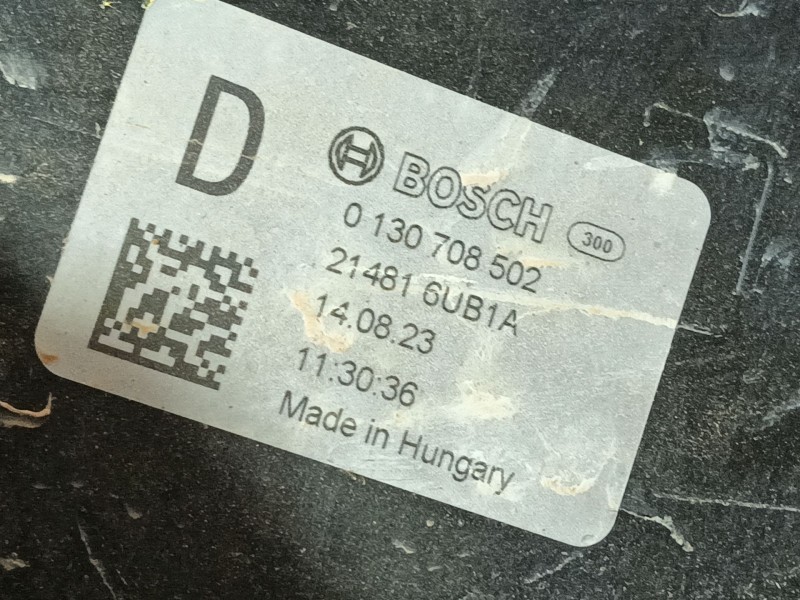 Recambio de electroventilador para renault austral tce 140 referencia OEM IAM 214816UB1A  