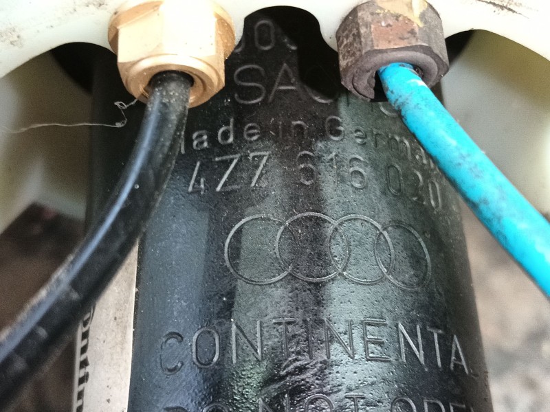 Recambio de amortiguador trasero derecho para audi allroad c5 (4bh) 2.5 tdi quattro referencia OEM IAM   