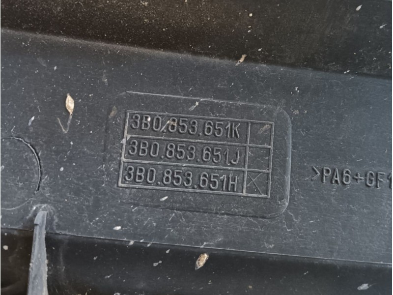 Recambio de rejilla delantera para volkswagen passat b5.5 (3b3) 1.6 referencia OEM IAM 3B0853651K3FZ 3B0853651K 