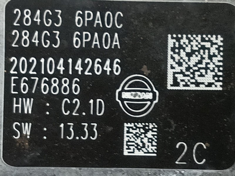 Recambio de modulo electronico para nissan juke (f16_) 1.0 referencia OEM IAM   