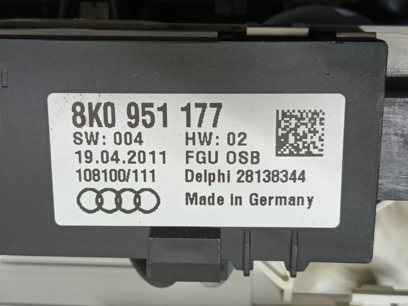 Recambio de luz interior para audi a4 b8 (8k2) 2.0 tfsi referencia OEM IAM   