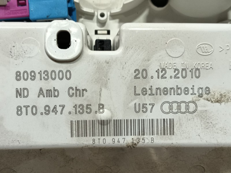 Recambio de luz interior para audi a4 b8 (8k2) 2.0 tfsi referencia OEM IAM   