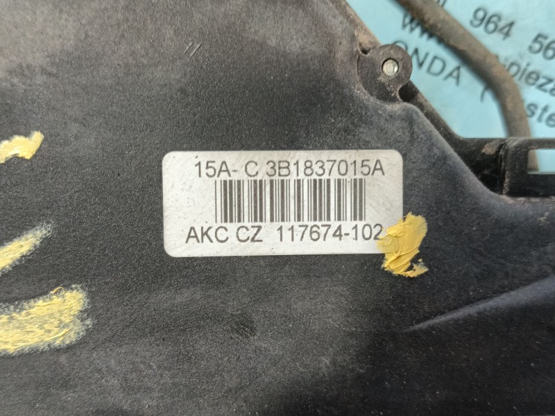 Recambio de cerradura puerta delantera derecha para seat leon (1m1) 1.9 tdi referencia OEM IAM 3B1837016C  