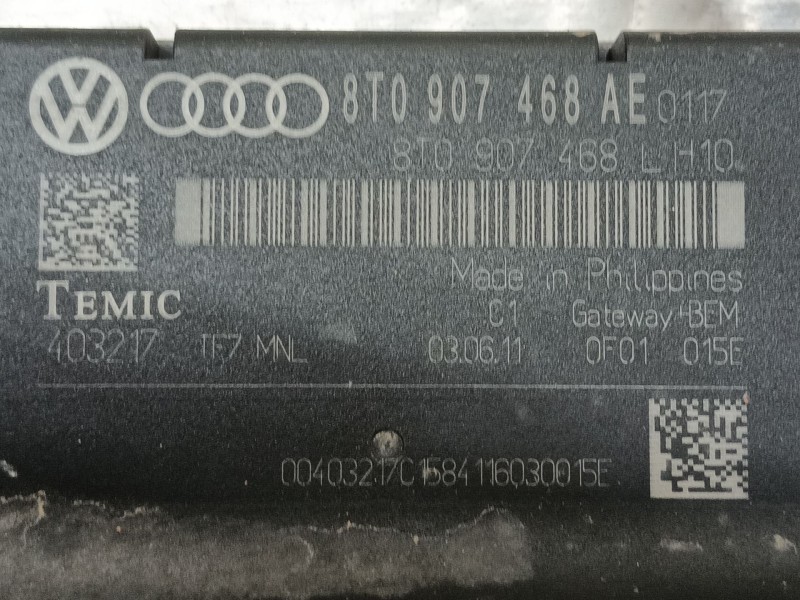 Recambio de modulo electronico para audi a4 b8 (8k2) 2.0 tfsi referencia OEM IAM   