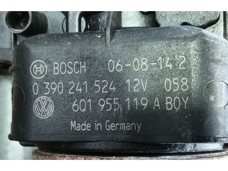 Recambio de motor limpia delantero para volkswagen polo iv (9n_, 9a_) 1.4 16v referencia OEM IAM 6Q1955119A  