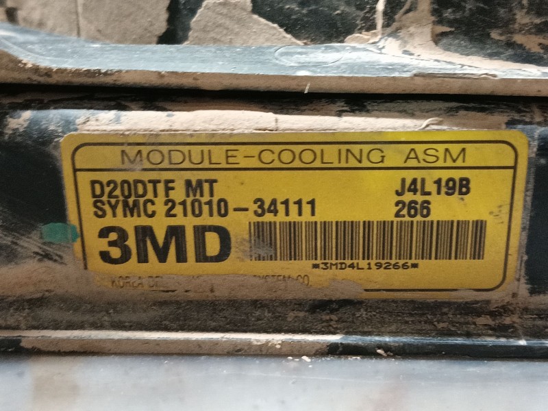 Recambio de electroventilador para ssangyong korando (ck) 2.0 e-xdi referencia OEM IAM   