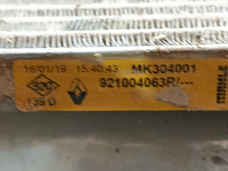 Recambio de condensador / radiador aire acondicionado para renault scénic iv (j9_) 1.3 tce 140 referencia OEM IAM 921004063R  