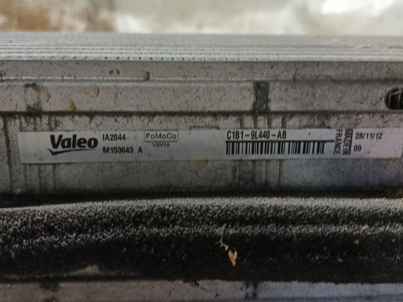 Recambio de intercooler para ford fiesta vi (cb1, ccn) 1.0 ecoboost referencia OEM IAM   