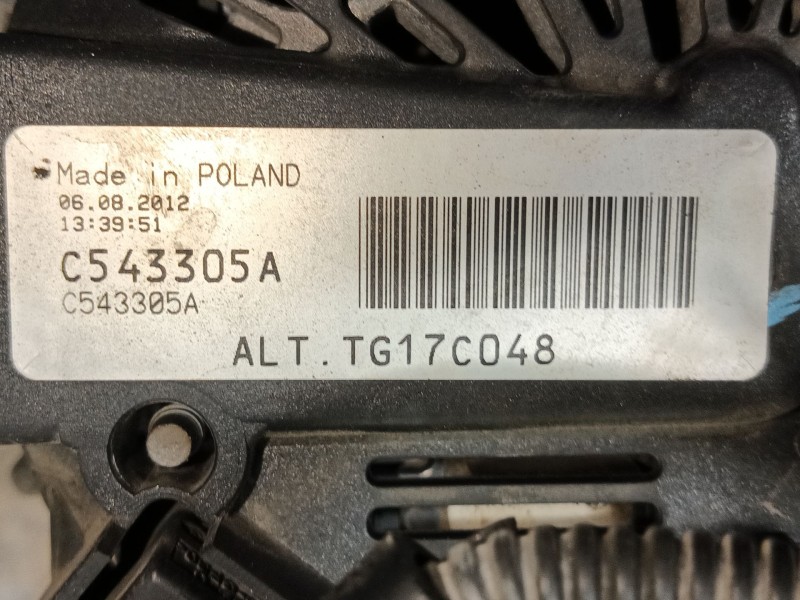 Recambio de alternador para bmw 7 (e65, e66, e67) 730 d referencia OEM IAM 12317797522  