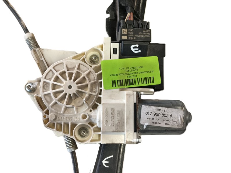 Recambio de elevalunas delantero izquierdo para seat ibiza iii (6l1) 1.9 tdi referencia OEM IAM 6L4837461  