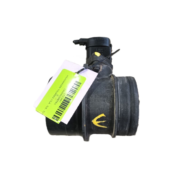 Recambio de caudalimetro para volkswagen touareg (7la, 7l6, 7l7) 5.0 v10 tdi referencia OEM IAM 281002480 0281002480 0749064670