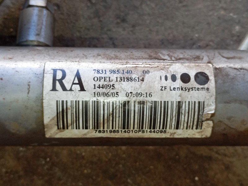 Recambio de cremallera direccion para opel astra h (a04) 1.7 cdti (l48) referencia OEM IAM  13188614 