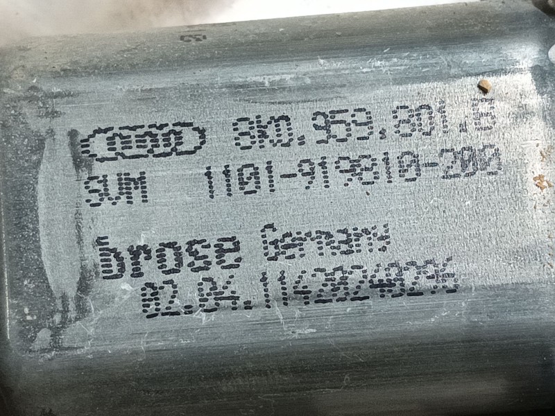Recambio de elevalunas trasero derecho para seat alhambra (710, 711) 2.0 tdi referencia OEM IAM 7N0843700F  