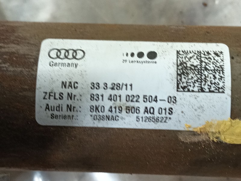 Recambio de columna direccion para audi a4 b8 (8k2) 2.0 tfsi referencia OEM IAM   