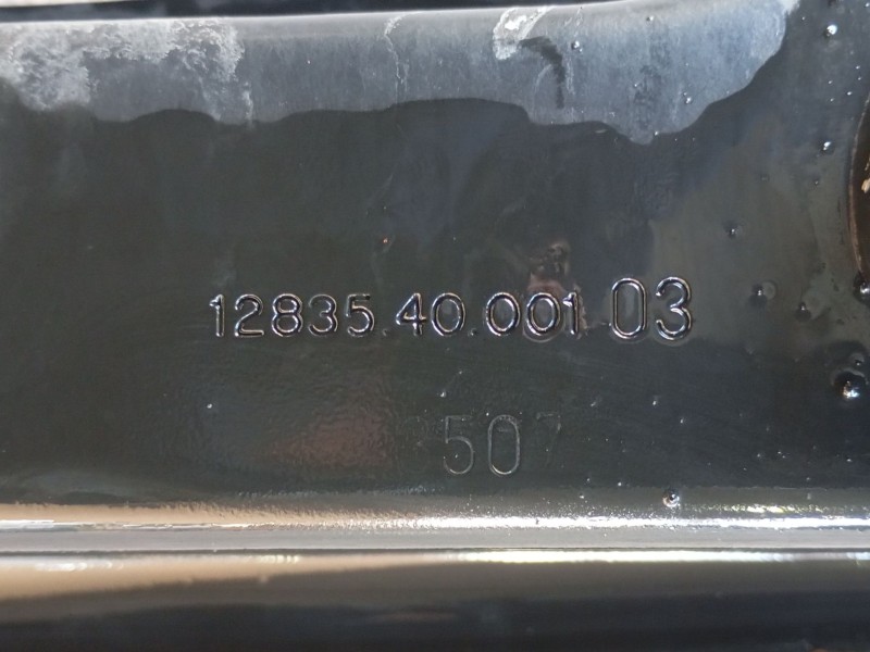 Recambio de refuerzo paragolpes trasero para audi q2 (gab, gag) 1.6 tdi referencia OEM IAM  1283590001 