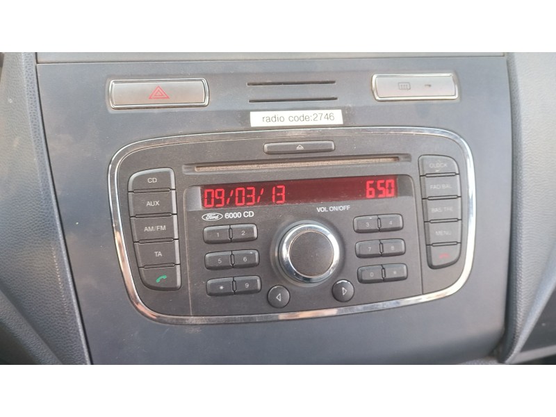 Recambio de sistema audio / radio cd para ford tourneo connect 1.8 tdci referencia OEM IAM   