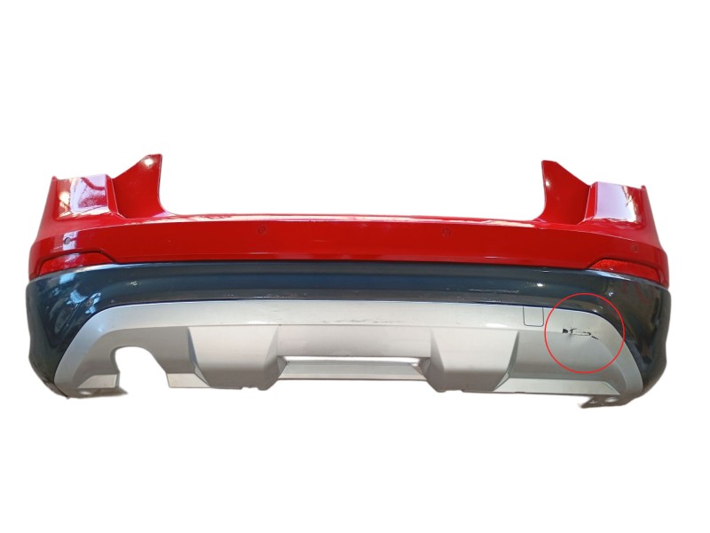 Recambio de paragolpes trasero para audi q2 (gab, gag) 1.6 tdi referencia OEM IAM   