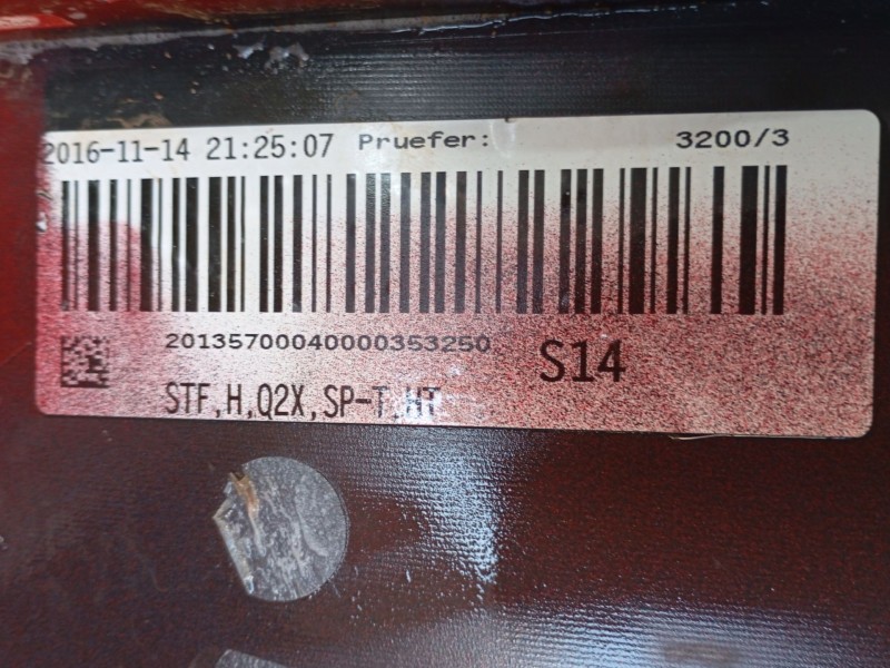 Recambio de paragolpes trasero para audi q2 (gab, gag) 1.6 tdi referencia OEM IAM   