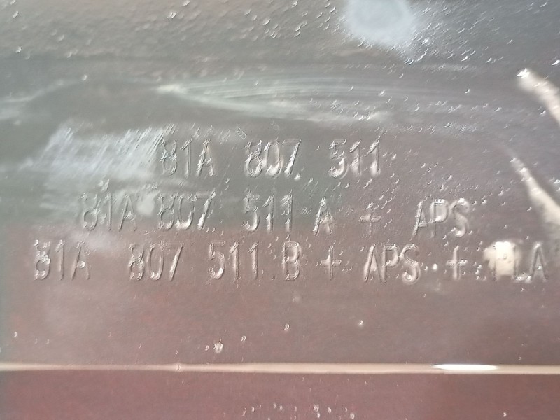 Recambio de paragolpes trasero para audi q2 (gab, gag) 1.6 tdi referencia OEM IAM   