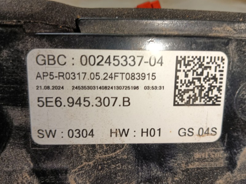 Recambio de piloto trasero izquierdo interior para skoda octavia iv (nx3, nn3, pv3) 2.0 tdi referencia OEM IAM   