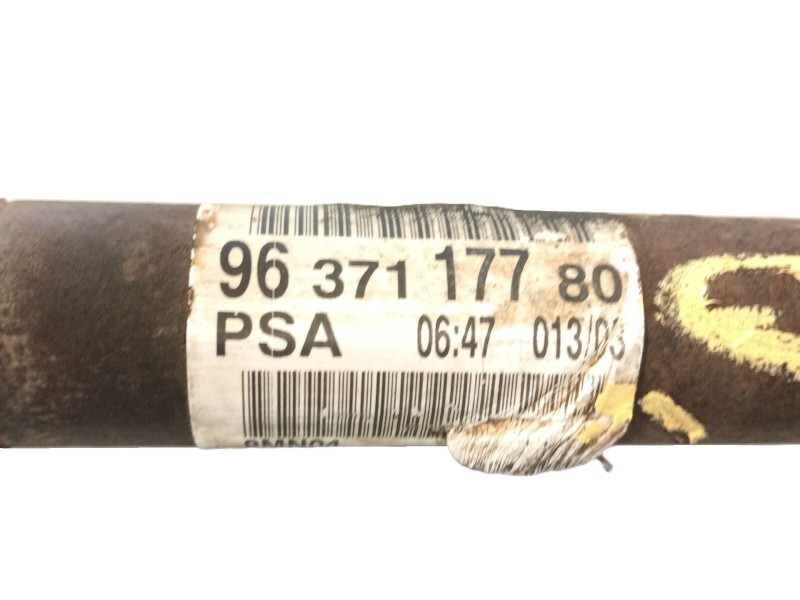 Recambio de transmision delantera izquierda para peugeot 307 break (3e) 2.0 hdi 110 referencia OEM IAM 9812781180 / 3273AE / 327