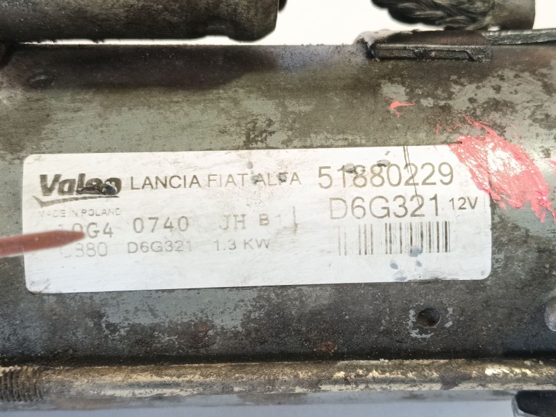 Recambio de motor arranque para opel combo furgoneta/monovolumen (x12) 1.3 cdti (b05) referencia OEM IAM 95520332 / 1612794380  