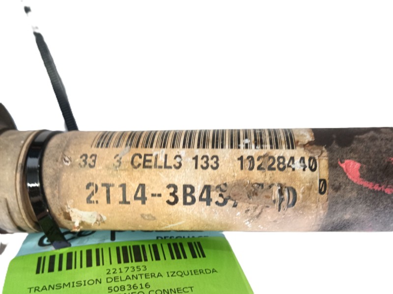 Recambio de transmision delantera izquierda para ford tourneo connect 1.8 tdci referencia OEM IAM 5083616  