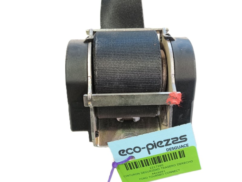 Recambio de cinturon seguridad trasero derecho para ford tourneo connect 1.8 tdci referencia OEM IAM 4416661  