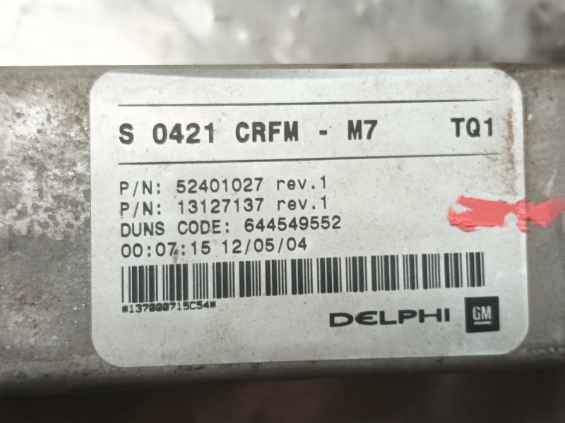 Recambio de intercooler para opel meriva a monospace (x03) 1.7 dti (e75) referencia OEM IAM 13130039  