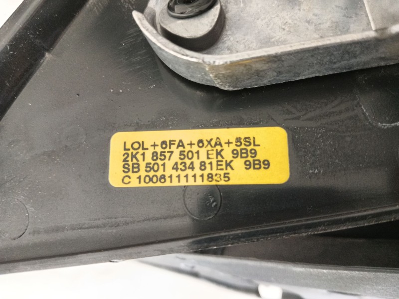 Recambio de retrovisor izquierdo para volkswagen caddy iii monospace (2kb, 2kj, 2cb, 2cj) 2.0 sdi referencia OEM IAM   