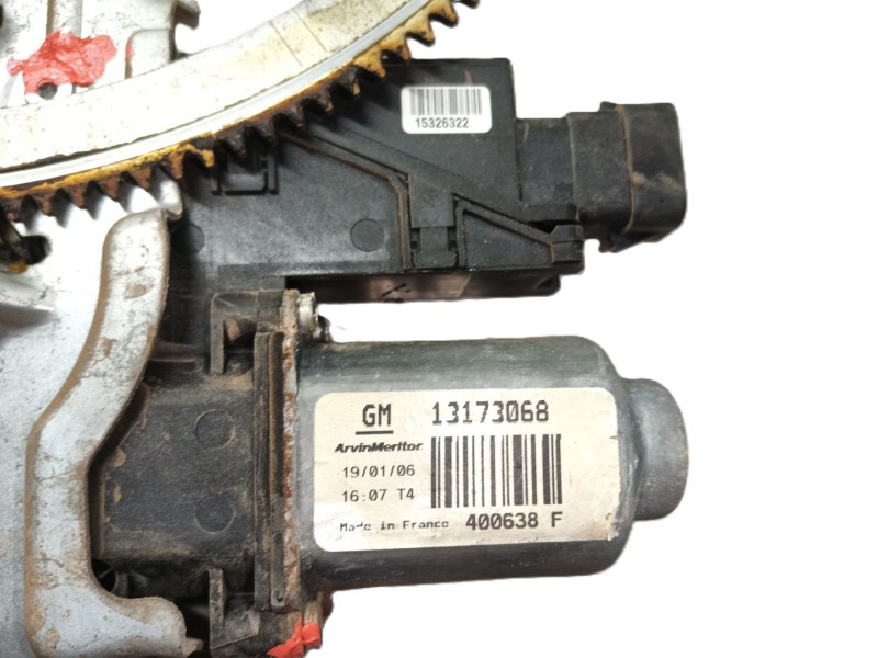 Recambio de elevalunas delantero izquierdo para opel combo tour 1.7 cdti 16v referencia OEM IAM 93186828  