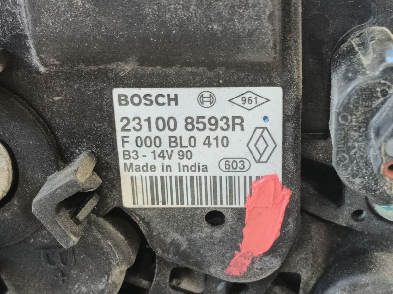Recambio de alternador para renault captur i (j5_, h5_) 0.9 tce 90 referencia OEM IAM   