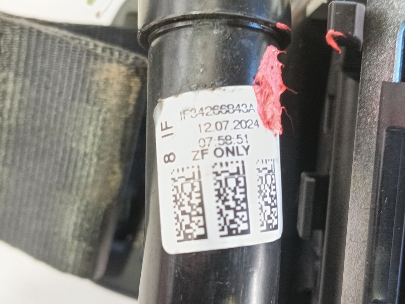 Recambio de cinturon seguridad trasero izquierdo para skoda octavia iv (nx3, nn3, pv3) 2.0 tdi referencia OEM IAM   