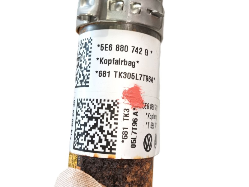 Recambio de airbag cortina delantero derecho para skoda octavia iv (nx3, nn3, pv3) 2.0 tdi referencia OEM IAM   