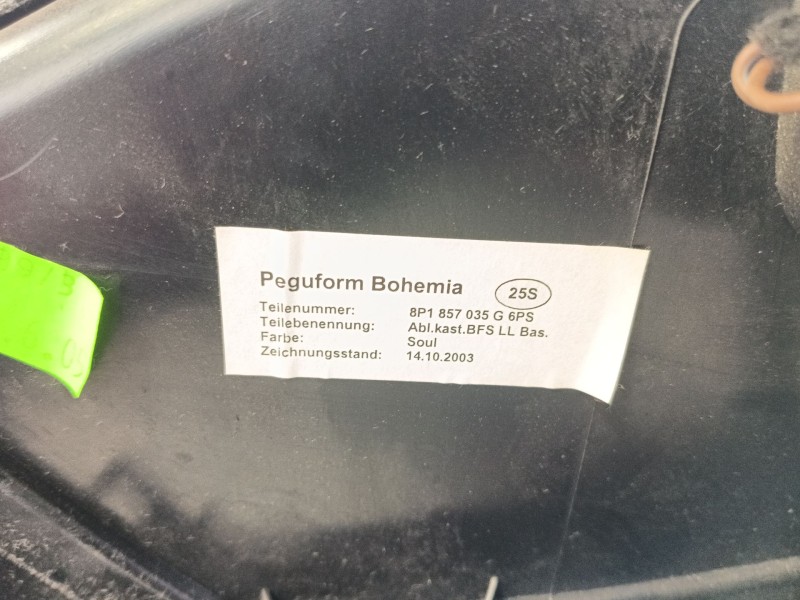 Recambio de guantera para audi a3 (8p1) 2.0 tdi 16v referencia OEM IAM 8P1857124A6PS  