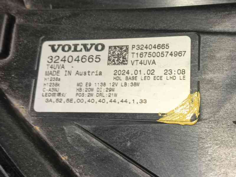 Recambio de faro izquierdo para volvo xc40 (536) b3 mild-hybrid referencia OEM IAM 32140435  